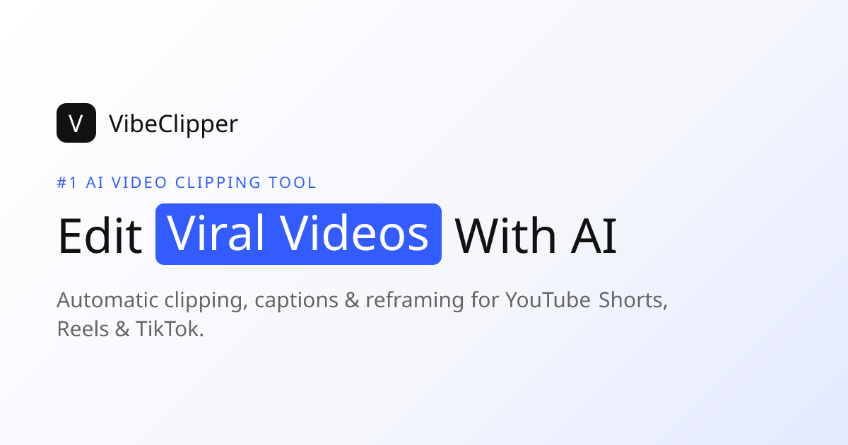 Vibeclipper — official preview image